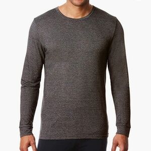 32 degrees Heat Heather Gray Long Sleeve Base Layer Shirt Size Men's Medium